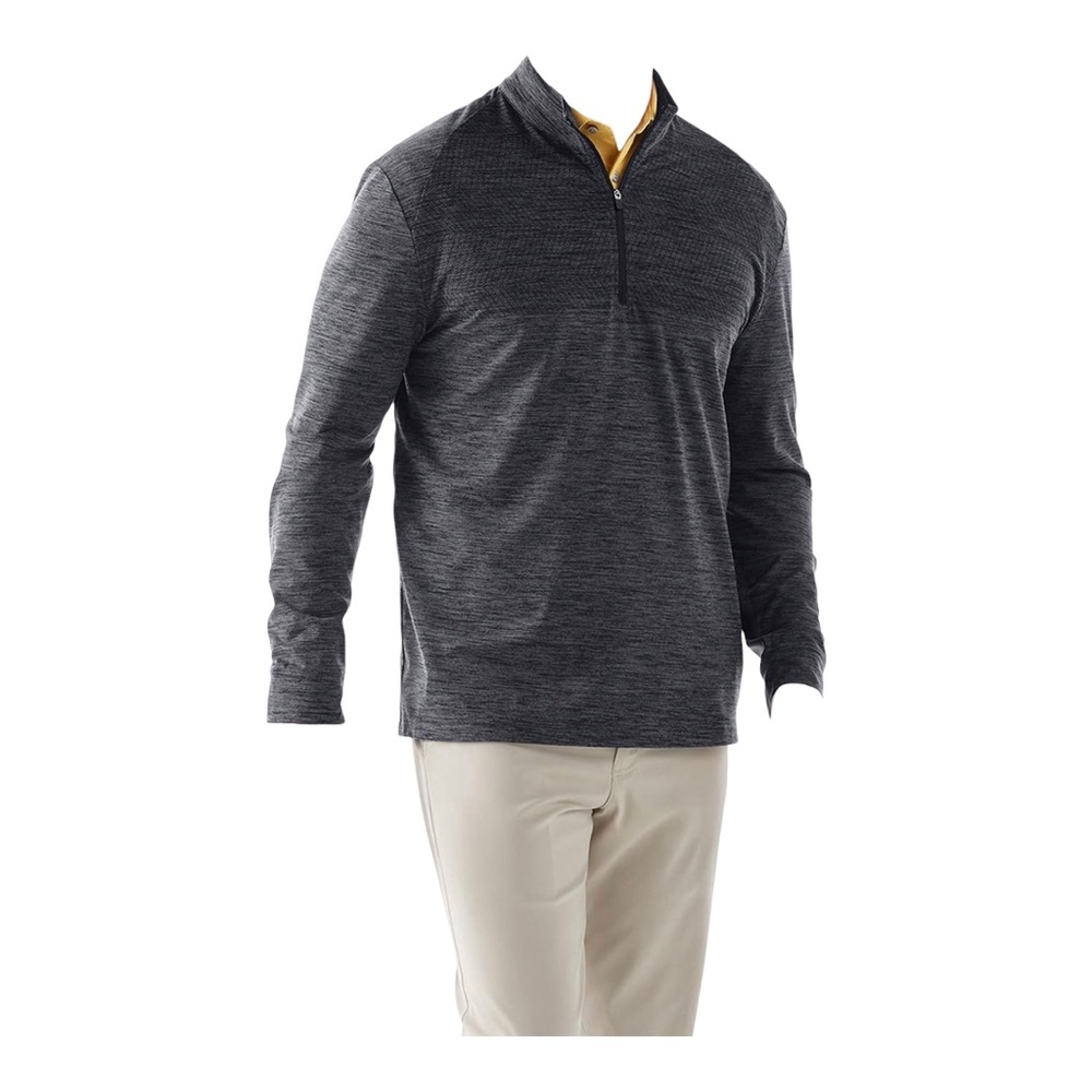 Jack Nicklaus Men's Quarter-Zip Pullover - Size M (New with Tags) - Heather Grey - Picture 1 of 4